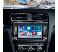 2+32G Android 13 Autoradio pour VW Caddy 2003-2018 2019 2020 avec sans Fil CarPlay Android Auto, 7 Pouces Radio Stéréo avec Navigation GPS Bluetooth Wi-FI FM RDS Caméra de recul Incluse