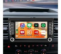 2+32G Android 13 Autoradio pour VW Caravelle T6 2015-2020 avec sans Fil CarPlay Android Auto, 7 Pouces Radio Stéréo avec Navigation GPS Bluetooth Wi-FI FM RDS Caméra de recul Incluse