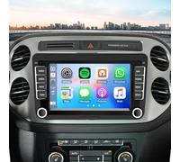 2+32G Android 13 Autoradio pour VW Tiguan 2009-2015 2016 2017 avec sans Fil CarPlay Android Auto, 7 Pouces Radio Stéréo avec Navigation GPS Bluetooth Wi-FI FM RDS Caméra de recul Incluse