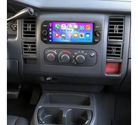 2+32G Android 14 Autoradio Multimédia avec sans Fil CarPlay Android Auto pour Dodge Dakota 2001-2004, 6,86 Pouces écran Tactile Radio Stéréo avec Navigation GPS FM RDS SWC Mirror Link écran partagé