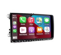 2+32G Android 14 Autoradio Multimédia avec sans Fil CarPlay Android Auto pour VW Golf 5 6 Touran EOS Tiguan Polo, 9 Pouces écran Tactile Radio Stéréo avec Navigation GPS FM RDS SWC Caméra de recul