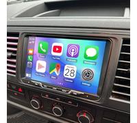 2+32G Android 14 Autoradio Multimédia avec sans Fil CarPlay Android Auto pour VW Transporter T5/T6 2010-2020, 9 Pouces écran Tactile Radio Stéréo avec Navigation GPS FM RDS SWC Wi-FI Caméra de recul