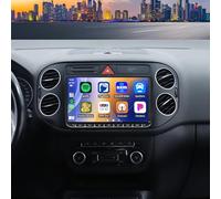 2+32G Autoradio pour VW Golf Plus 521 5M1 2004-2013 avec sans Fil CarPlay Android Auto, 9 Pouces Radio Stéréo avec Navigation GPS Bluetooth Wi-FI FM RDS SWC caméra de recul 4 LED
