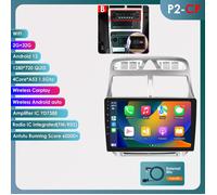 2+32G Lecteur multimédia de voiture Android pour Peugeot 307 SW 307CC 307SW 2006-2013 GPS Navi stéréo Audio tête unité AutoRadio