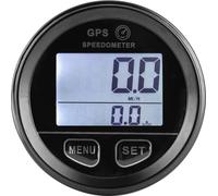 2,36 pouces DC10-24V GPS -Tachymètre -Kilomètre LCD -Mesureur numérique pour ATV UTV Motorcycle Marine Boat