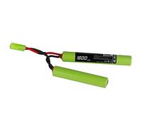 2/3A 8.4V 1600mAh Ni-MH Butterfly Nunchuck Battery Pack with Mini Tamiya Connector for Mini AK Series Airsoft AEG Guns