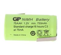 2/3AA NiMH Batterie de batterie avec cosses à souder en forme de Z