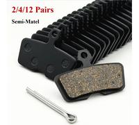 2/4/12 paires de plaquettes de frein à disque semi-métalliques pour vélo Sram Code R RSC (2012 +), Guide RE, DB8, G2 RE 12 paires