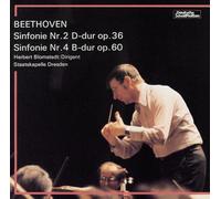 ベートーヴェン:交響曲第2番、第4番