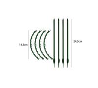 2/4/6/10/12pc Support De Plante En Plastique Pile Stand Pour Les Fleurs De Serre Arrangement Porte-Canne Verger Jardin Bonsaï Outil