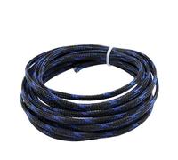 2/4/6/8/10/12/14/16/20/25/30/40mm Expandable Insulated Braided Sleeving Tight Wire Gland Protection Cable Sleeve(Color1,6mm,5 meters)