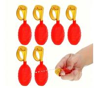 2/4/6 pièces Bague pistolet à eau pour farce, accessoires de magie, cadeaux pour fête de l'eau et jouets de farce. Cadeaux de bague pistolet à eau pour le poisson d'avril, Pâques, les fêtes, la rentré