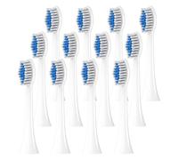 2/4/8/12/20 têtes de brosse souples, compatibles avec les brosses à dents électriques Philips, recharges for modèles 1100 et 2100(White-12 Pcs)