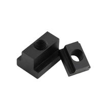 2/4/8 Pièces M6 M8 M10 M12 M14 M16 M18 M20 M22 Finition En Oxyde Noir Grade 8. Écrou Acier Au Carbone Taraudé À Travers La Fente, Écrous T(2pcs,M16)