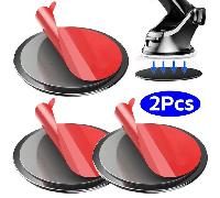 2/4/8 pièces Support de téléphone pour tableau de bord de voiture - Base à ventouse forte avec plateau adhésif pour GPS & téléphones portables, accessoires de véhicule universels, ensemble organisateu