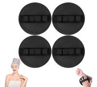 2/4 Counts Shower and Bath Tool, Deep Cleansing Bath and Shower Tool, 4 Counts Deep Exfoliating Tool, Dead Skin Removal, Gentle for All Skin Types, for Men & Women (Finger type*4)