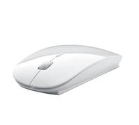 2.4 GHz Récepteur USB Slim Blanc souris optique sans fil pour ordinateur portable + bureau