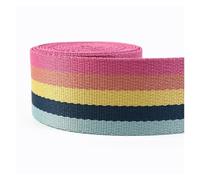 2/4 mètres 38 mm Jacquard Nylon Sangle Ruban Ethnique for Sac à Dos Ceinture Biais Bande Bricolage Bagages Couture Accessoires(RD053-01,38mm-2Meters)