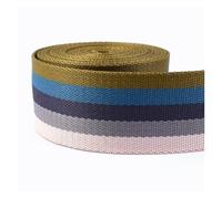 2/4 mètres 38 mm Jacquard Nylon Sangle Ruban Ethnique for Sac à Dos Ceinture Biais Bande Bricolage Bagages Couture Accessoires(RD053-08,38mm-4Meters)