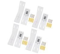 2/4 pcs Monitorings Record Concrete Monitor for Standard and Corner Acrylic Tool Gauge