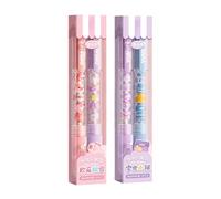2/4 Pièces Nouveauté Stylo Gel Perlé Rétractable Pour Garçon Fille Étudiant Adulte Journal 0.5MM Pointe Lisse Pour Écrire Ensemble De Thème Alimentaire
