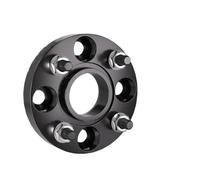 2/4 Pièces PCD 4x100 CB 54.1mm M12x1.5 Moyeu Noir Forgé Entretoise Roue | Cales Jantes Alliage Pour Plaque Bride Pour Leapmotor T03 15/20/25/30mm