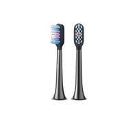 2/4 têtes de brosse à dents T501/T501C - Effet complet, blancheur éclatante, nettoyage soignant, rechange(2pcs black)