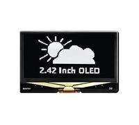 2.42inch OLED Display Module - 128x64 Resolution, SPI/I2C Communication, Compatible with Raspberry Pi/Arduino, SSD1309 Driver Chip (White)