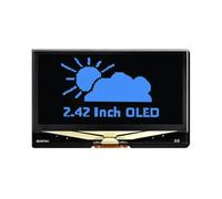 2.42inch OLED Display Module - 128x64 Resolution, SPI/I2C Communication, Compatible with Raspberry Pi/Arduino, SSD1309 Driver Chip (Blue)