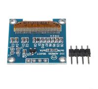 2,44 cm pour oled 128 × 64 IIC pour Arduino pour esp 2,44 cm pour oled | Écran d'affichage 128 x 64 - Système d'affichage intégré - Interface IIC LCD - Composant électronique