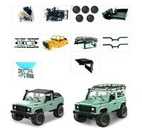 2.4g 4wd Rc Car Crawler Monster Truck Sans Esc Transmetteur Recepteur Batterie,Bleu