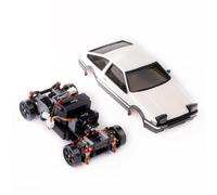 2.4g 4wd Rc Car Touring Drift Vehicle Chassis En Fibre De Carbone Pour Modèle Toyato Rtr,Blanc