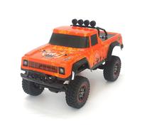 2.4g 4wd Rtr Rock Crawler Truck Rc Car Vehicles Model Off-Road Escalade Enfants Jouets,Orange