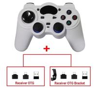 2.4g Contrôleur Manette Sans Fil Joystick Avec Otg Convertisseur Pour P3 Android Téléphone Tablette Pc Smart Tv Box