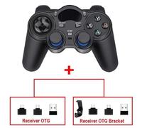 2.4g Contrôleur Manette Sans Fil Joystick Avec Otg Convertisseur Pour P3 Android Téléphone Tablette Pc Smart Tv Box