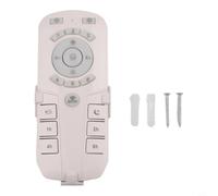 2.4G Driver Controller QH007 DC Inverter Remote Receiver Kit for Ceiling Fan Light Control Oscillation White Plastic Accessories (B)