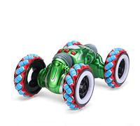 2.4g Gesture Sensor Twisted Rc Stunt Car Light Music Remote Control Dancing Truck For Kids Toys Vehicles Model,Green