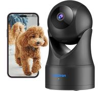 2.4g Panoramic Indoor Security Camera For Baby Monitor - Dog Security Camera With 360° Rotating View, Two-Way Audio, Intelligent Detection, Night Vision