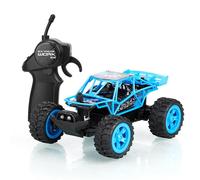 2.4g Rwd Mini Voiture Electrique Rc Lumière Led Vehicules Tout-Terrain Modèle Rtr,Bleu