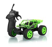 2.4g Rwd Mini Voiture Electrique Rc Lumière Led Vehicules Tout-Terrain Modèle Rtr,Vert