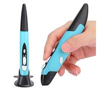 2.4G Universal Wireless Handwriting Mouse Pen USB Wireless Computer Stylus Réglable DPI Portable Optical PC Pen pour 8/7/Vista/XP/2000/Android/Linux/OS X (Bleu)