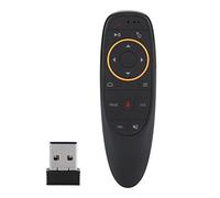 2.4G Wireless Air Mouse Clavier TéléCommande avec Gyroscope pour TV Box PC, Portée sans Fil 10M, Commande Vocale, Design Ergonomique