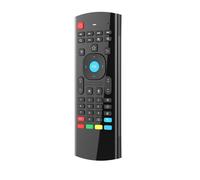 2.4GHz sans fil MX3 Air Mouse Mini clavier voix rétro-éclairé télécommande IR apprentissage télécommande pour PC Android TV Box-standard voice