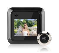 2.4in Smart Door Viewer TFT LCD Screen Display 0.3MP 95° Wide Angle Camera Photo Recording Smart Door Accessories Fonction de Stockage Intégrée Vous Permet de Ne Jamais Manquer Aucun Visiteur