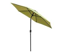 2.4M/7.9ft Tilt Garden Umbrella Parasol, Canopy Sunshade Foldable Aluminum Crank for Balcony Terrace Garden Outdoor Umbrella Sun Shade Shelter