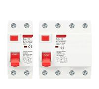 2/4P 10/30/100/300mA Type AC A RCCB RCD ELCB Electromagnetic Residual Current Circuit Breaker Differential Breaker Safety Switch(2P_300MA_50A)