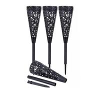 2/4pcs Memorial Flower Vase Cemetery with Spikes Decorations for Grave Decorations Cemetery Flowers