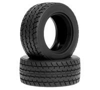2/4Pièces 60D Pneus Durs pour Super Radiaux RC pour Tamiya M-Chassis 1/10 | Pièces rechange voiture RC, pneus radiaux durs améliorent l'efficacité roulement tenue route stable. ModèLe