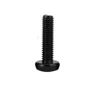 2/5/10/25/50pcs M1.6 M2 .5 M3 M4 M5 M6 M8 noir 304 acier inoxydable GB2672 Six lobes Torx Pan vis à tête ronde boulon(5mm,50Pcs M1.6)