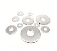 2/5/10/25/50X M2.5-M16 A2 304 acier inoxydable grande taille surdimensionné rondelle plate plus Large joint uni. Accessoires de quincaillerie(50pcs M3)